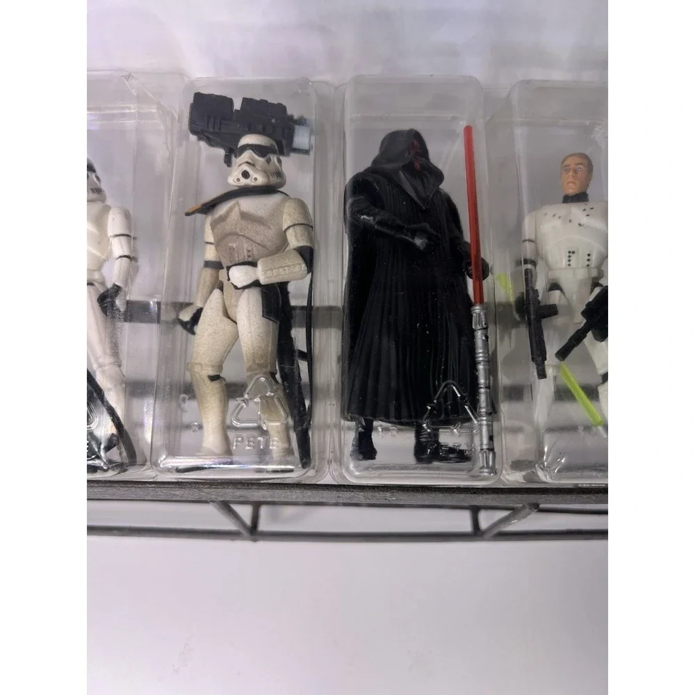4 Kenner Star‎ Wars Figures, 1 Hasbro Figure With Accessories Lot
